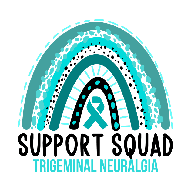 Trigeminal neuralgia support squad - trigeminal neuralgia warrior by MerchByThisGuy