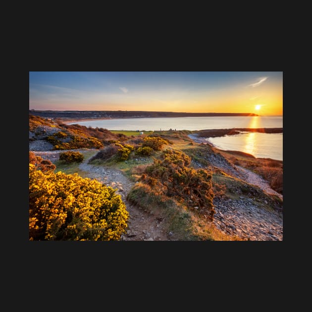 Port Eynon Bay, Gower by dasantillo