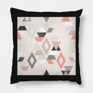 Modern Southwestern Adobe Style in Pink Pillow