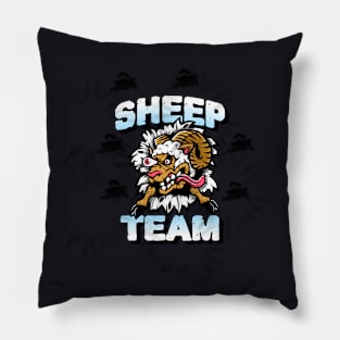 Sheep Team Pillow