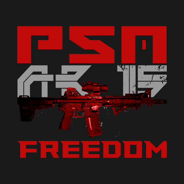 AR15 PSA FREEDOM by Aim For The Face