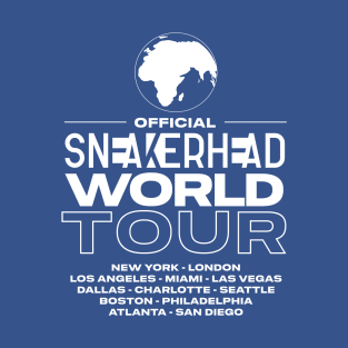 SNEAKERHEAD WORLD TOUR T-Shirt