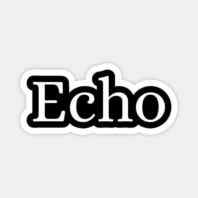 Echo Magnet by Des