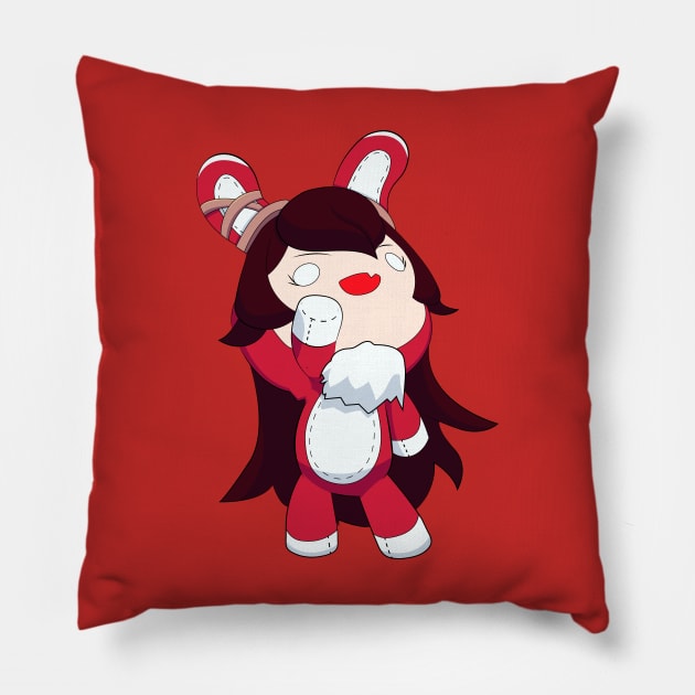 Amber dance doll Pillow by MigiDesu