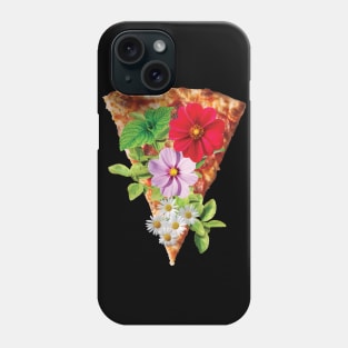 A Slice of Floral Pizza Phone Case