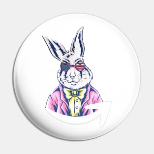 Amazon rabbit Pin