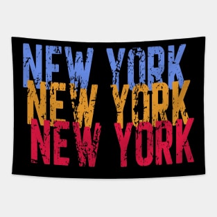 New York New York New York Tapestry