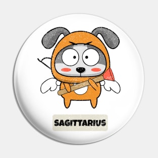 Funny Zodiac Baby Sagittarius Pin