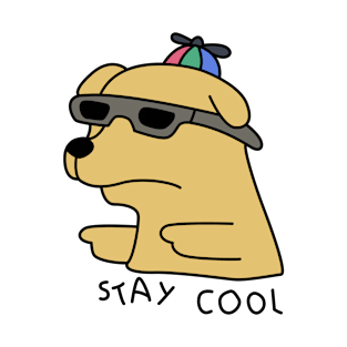 Stay cool, meme dog! T-Shirt