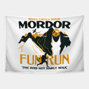 Mordor Fun Run Tapestry