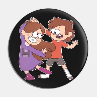 Dance Twins Pin