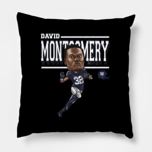 David Montgomery Chicago Coon Pillow