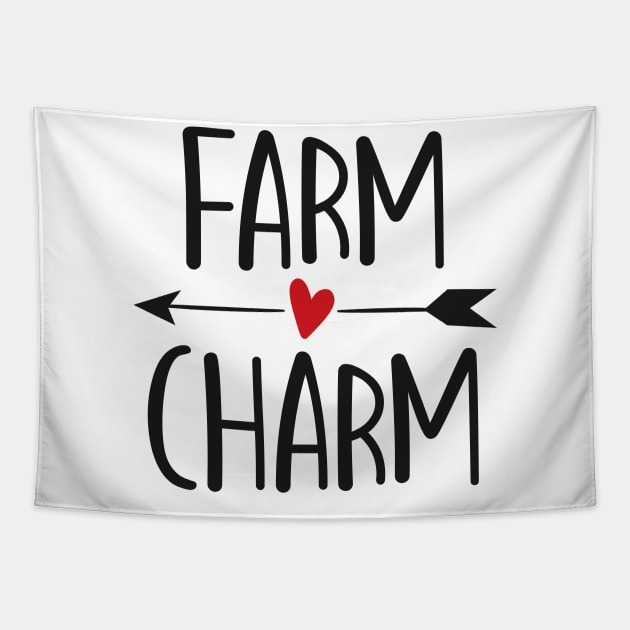 Farm charm Tapestry by Ombre Dreams