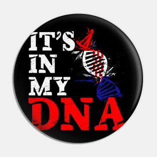 It's in my DNA - Croatia Pin