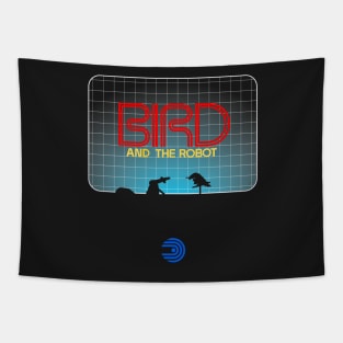 Bird and Robot Show Tapestry