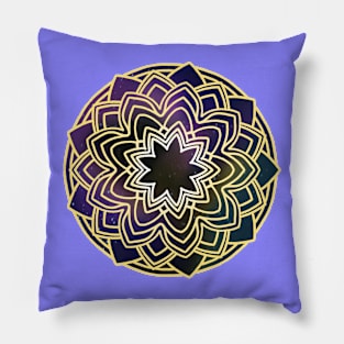 Mandalas and Galaxies Pillow