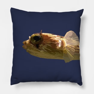 Puffer fish (deflated) Pillow