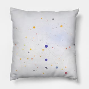 Starry Constellations - Mapping the Celestial Canvas Pillow