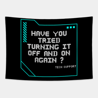 Have you tried turning it off and on again? Tapestry