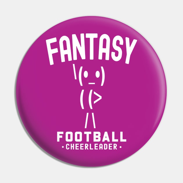 Fantasy Football Cheerleader Pin by Etopix