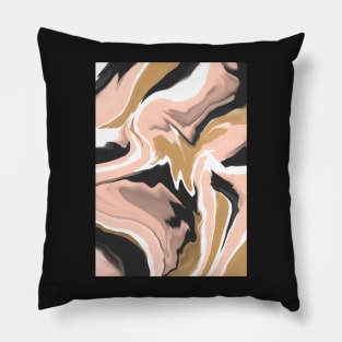 Artistic brushstrokes Pillow