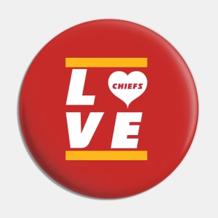 Chiefs Love Pin