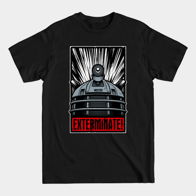 Disover Dexterminate - Dalek - T-Shirt