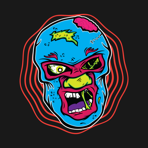 Luchador Zombie by TerrorTalkShop