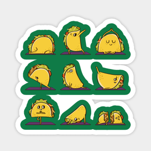 Taco Yoga Magnet