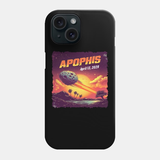 Apophis Space Lover T-Shirt 99942 April 13 2029 Phone Case by Adam Brooq