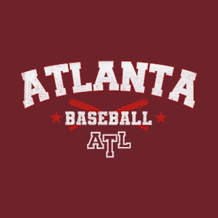 Atlanta Baseball Vintage ATL T-Shirt