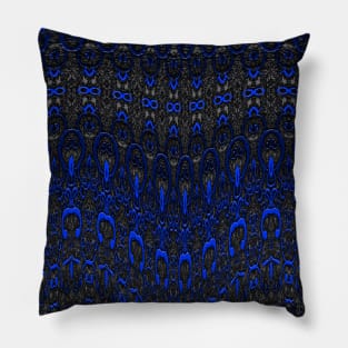 Baubles in Blue Pillow