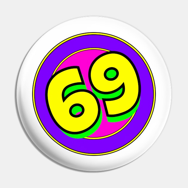 Sixty-Nine Pin by Retro-Matic