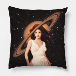 Saturn Woman Pillow