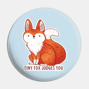 Tiny Fox Pin