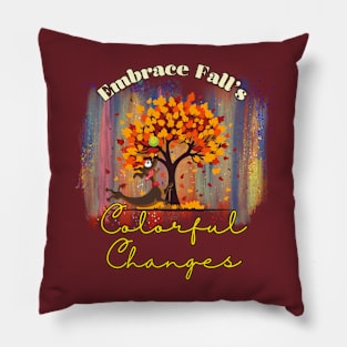 Radiant Fall Transitions Pillow