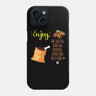 Brew Beyond the Bean: Craft Unforgettable Coffee Experiences (SEO Optimized) Phone Case