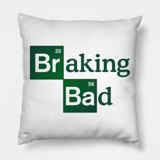 Braking Badly Breaking Bad Driver Bumper Sticker Pillow