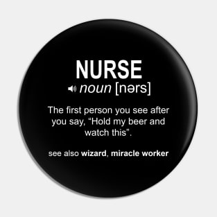 Nurse Definition Pin