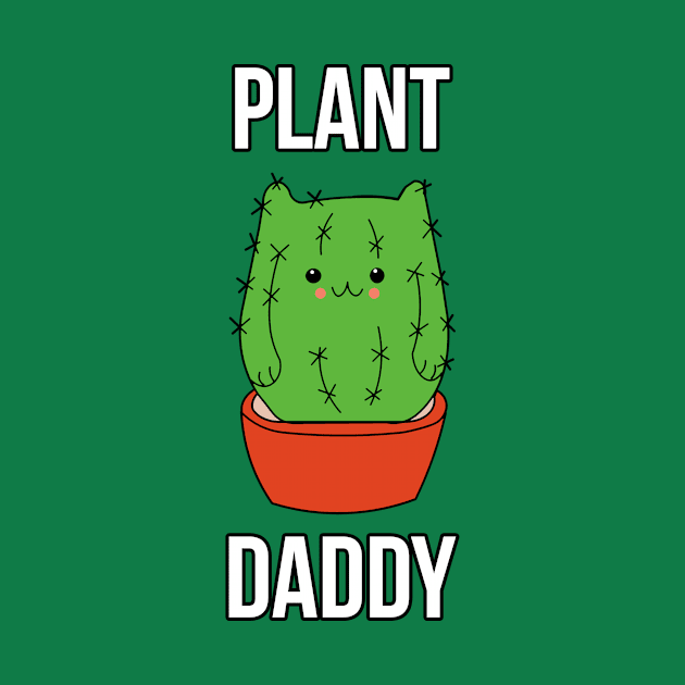 Kawaii Cactus Kitty Cat Plant Daddy Succulent Cacti by charlescheshire