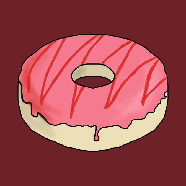 Jam Drizzle Donut by Kcael