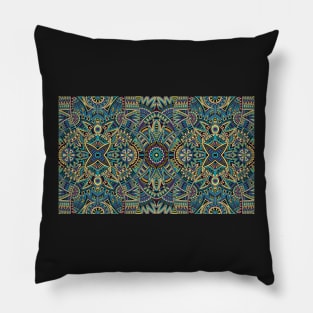 Ethnic pattern pet bandana Pillow