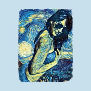 Beach Life Van Gogh Style T-Shirt