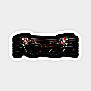 Black Diva Glasses Magnet