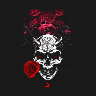 Skull'N Roses Alternative Version T-Shirt