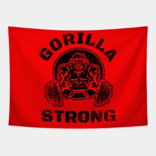 GORILLA STRONG BODYBUILDING Tapestry