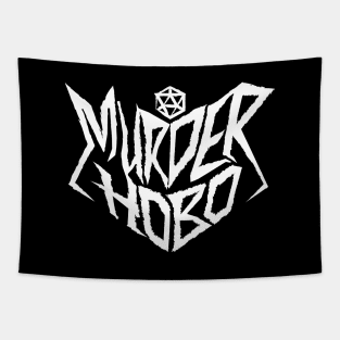 Murder Hobo DnD Metal Band Logo Tapestry