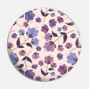 Floral Pattern Pin