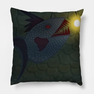 Monster Fish Pillow