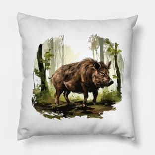 Wild Boar Pillow